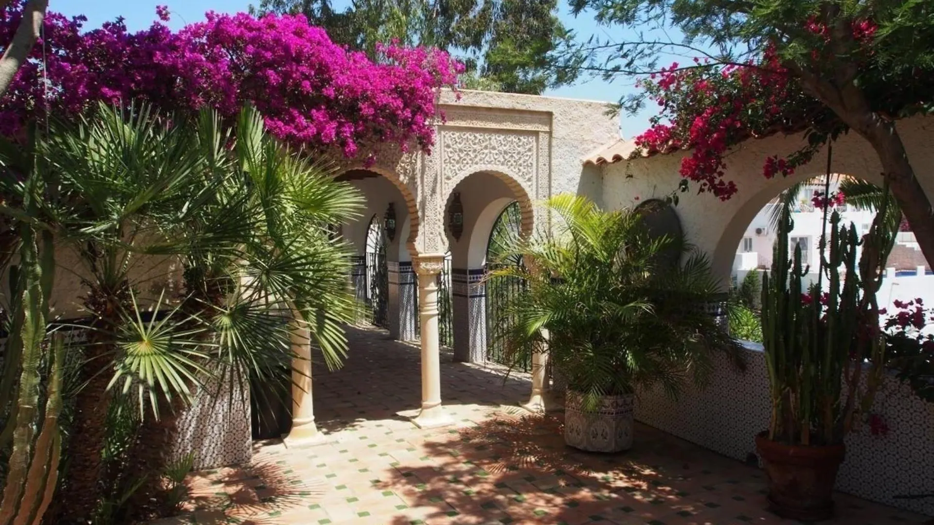 Ferienhaus In Mojacar Mit Garten, Grill Und Terrasse Und Meerblick Und Neben Dem Strand